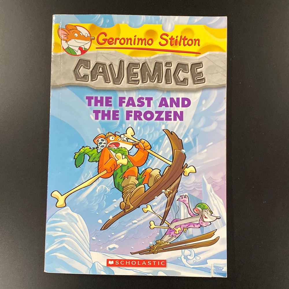 Geronimo Stilton Cavemice #4: The Fast and the Frozen - Paperback Novel